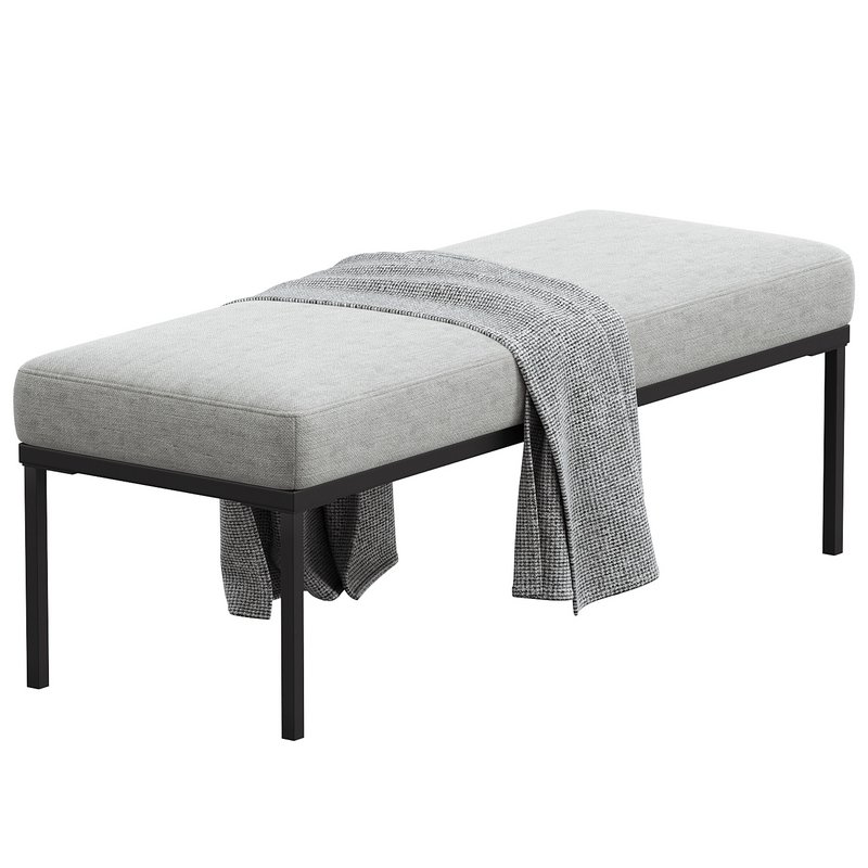 Salem Bench Alaska Grey - Image 1