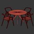 Dinning chair and table220 - Thumbnail 4