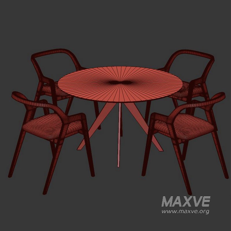 Dinning chair and table220 - Image 4