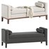 Keaton Upholstered Bench - Thumbnail 1
