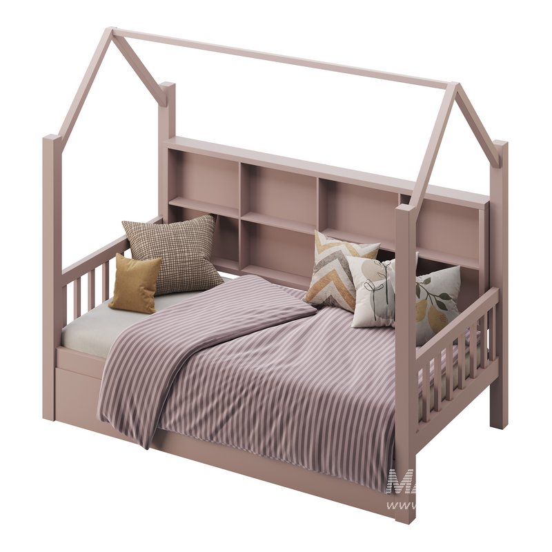 Bed with Trundle roof - Image 4