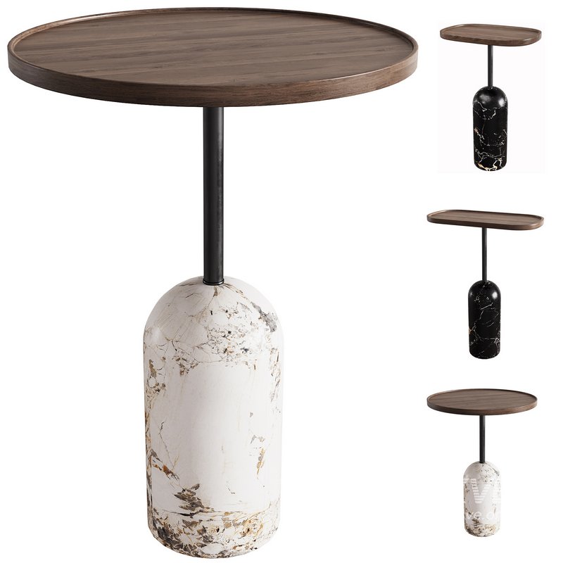 Round coffee table By Porada - Image 6