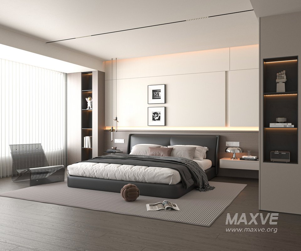 Modern bedroom - Image 1