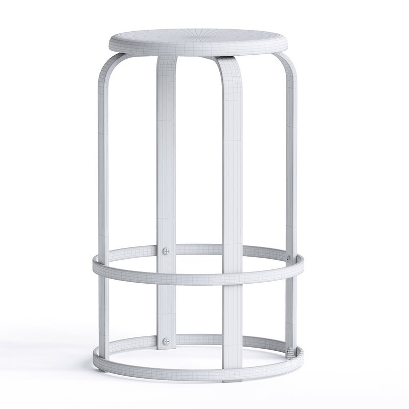 Solid Wood 26Inch Counter Stool - Image 3