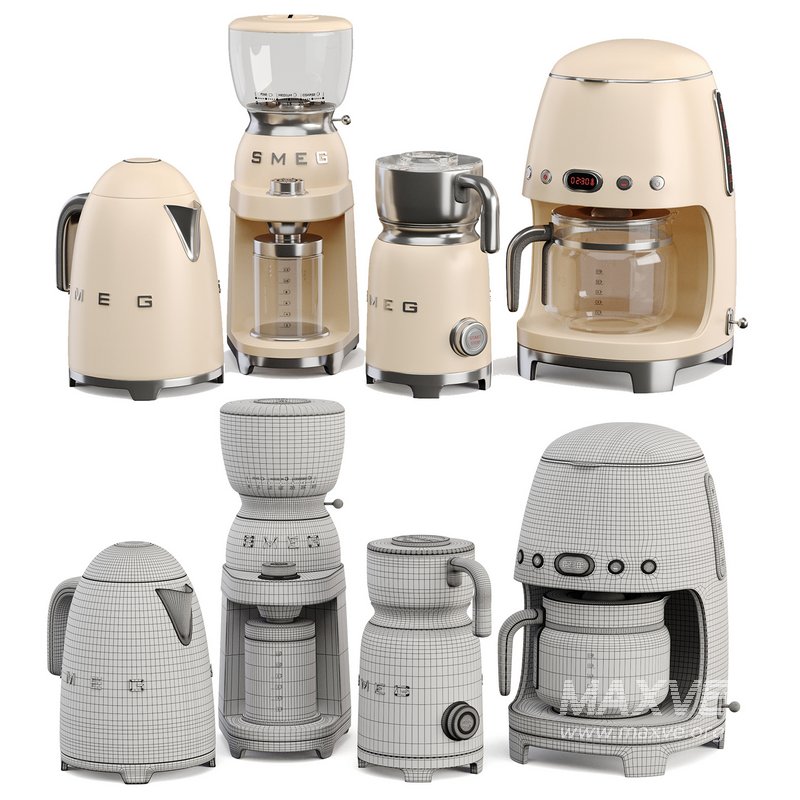 smeg coffee set - Image 3