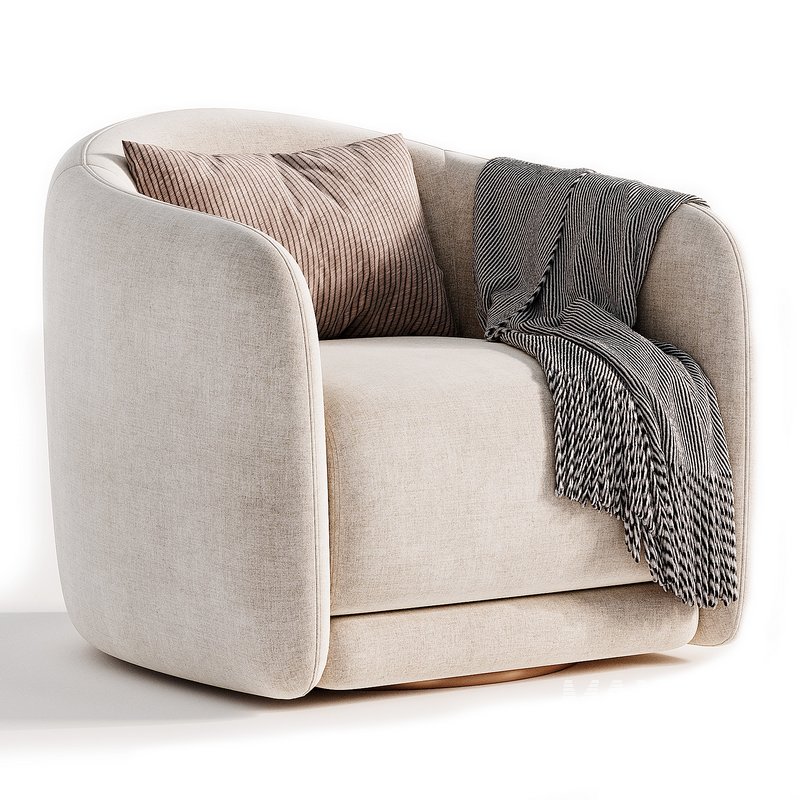 Addie Swivel Armchair - Image 2