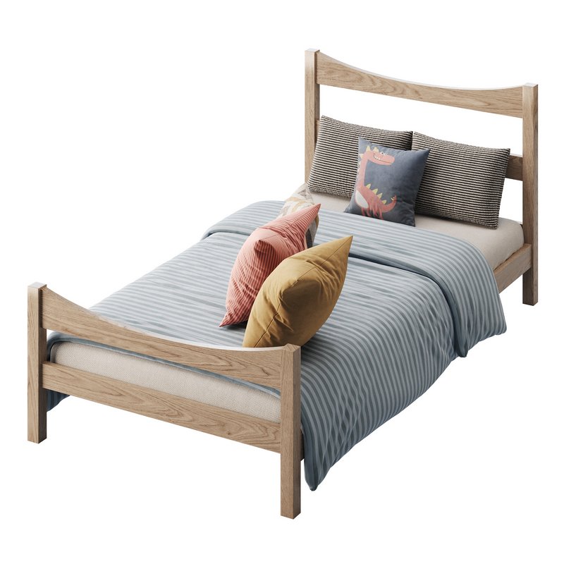 Gymax Twin Size Platform Bed - Image 8