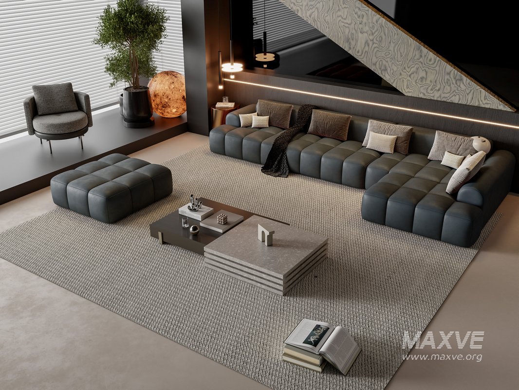 Modern living room - Image 1