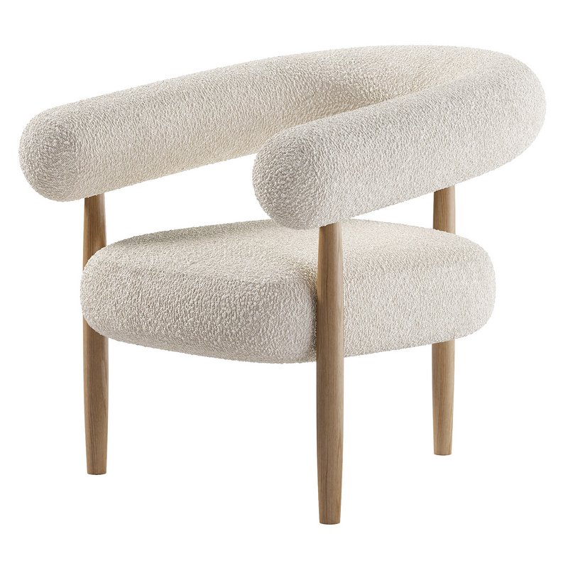 Alon Boucle Chair - Image 1