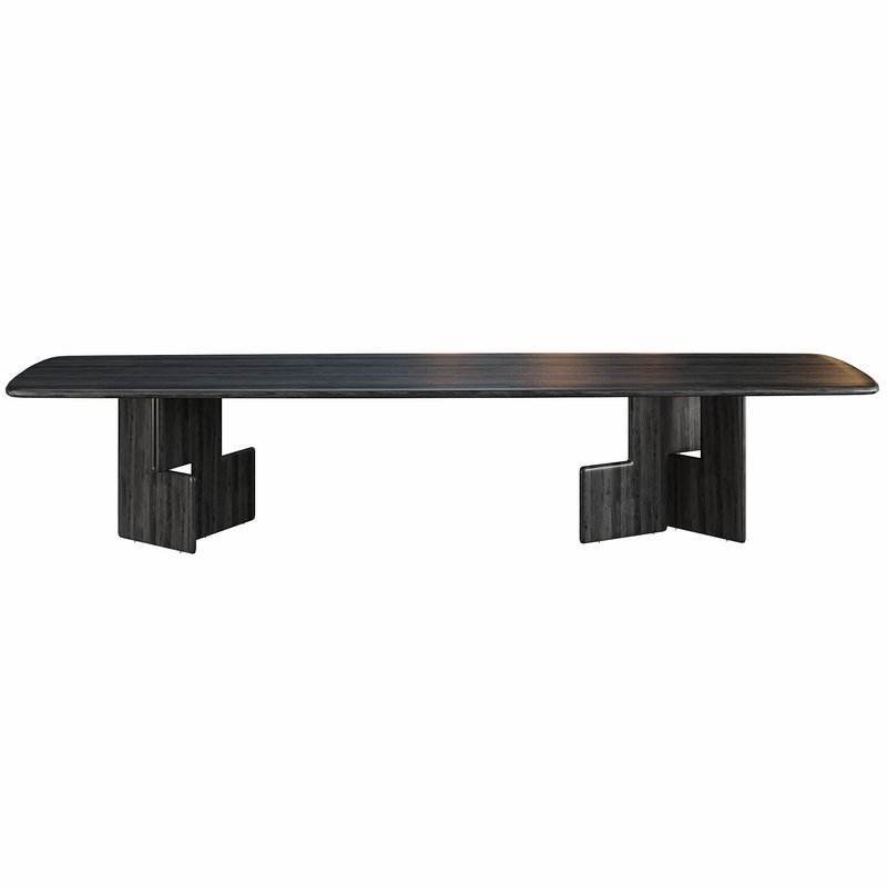 Nico Square dining table by minotti - Image 1