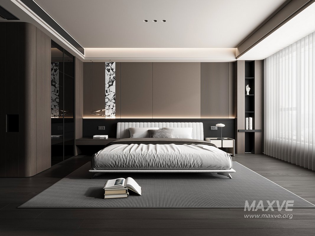 Modern bedroom - Image 1