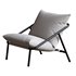Ayatt Modern Metal Frame Sling Accent Armchair - Thumbnail 3