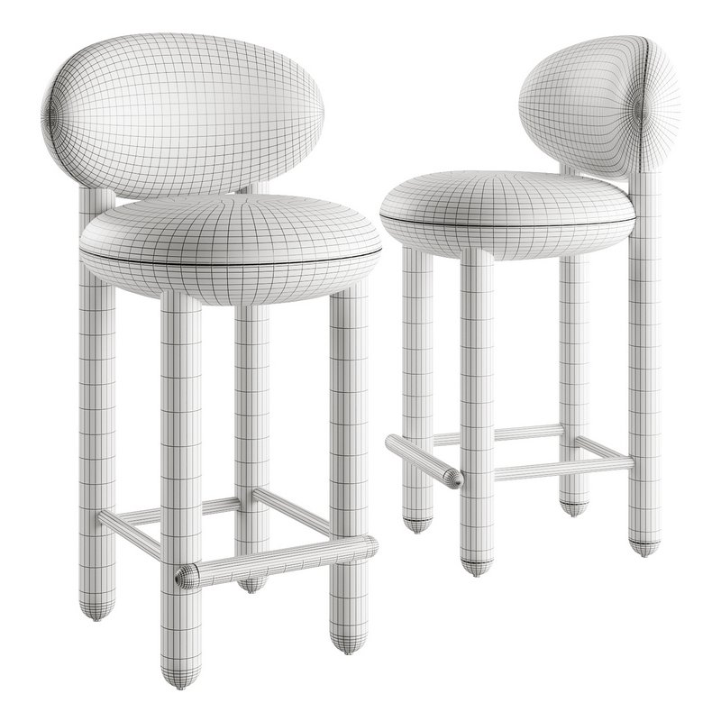 Flock Bar Chairs by NOOM - Image 4