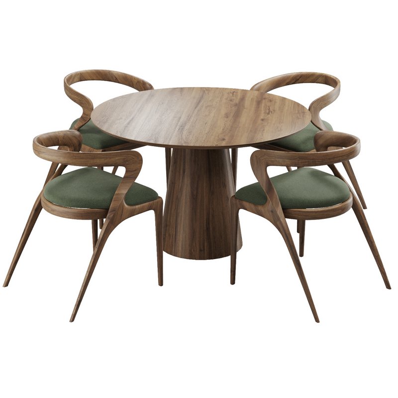 Dinning chair and table216 - Image 5