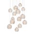 Lazio 15-Light Round Multi-Drop Pendant Currey Company - Thumbnail 2