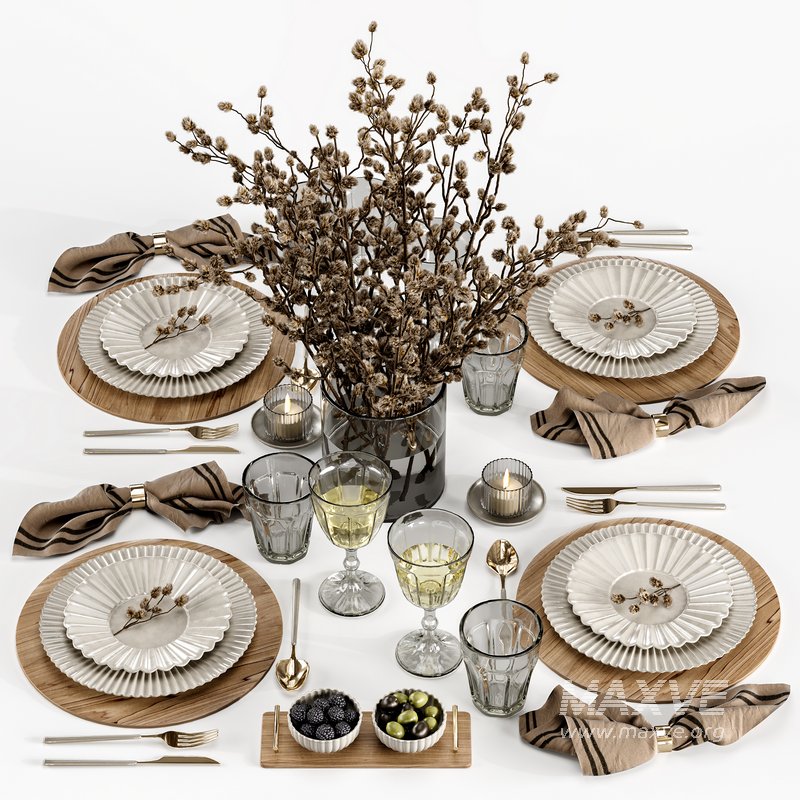 Tableware Decor set8 - Image 1