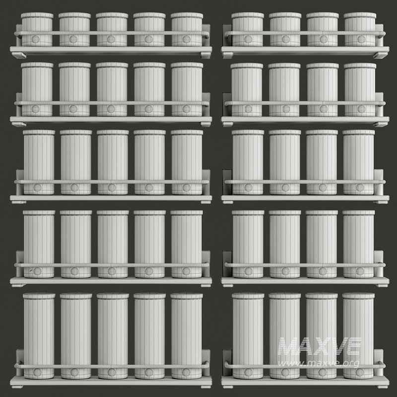 Glass Bamboo Jars - Image 3