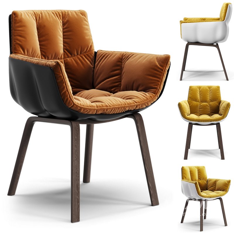 Husk chair b&b italia - Image 1