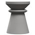 Round aluminium garden side table - Thumbnail 2