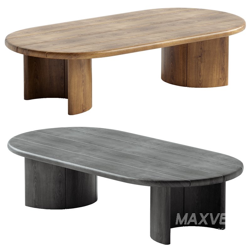Haiden Solid Wood Single Coffee Table - Image 1