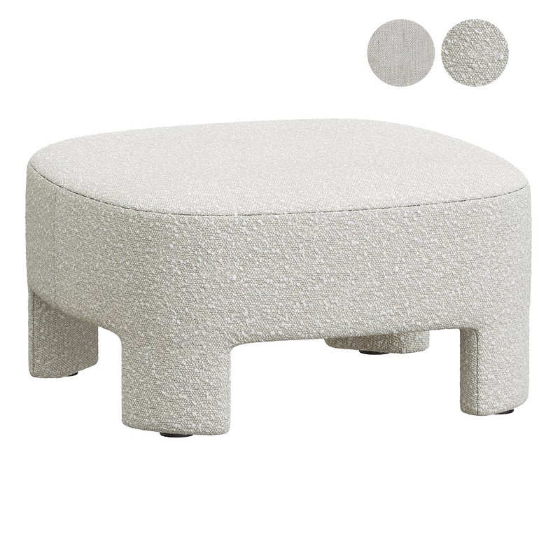 Oliver Cocktail Ottoman - Image 2