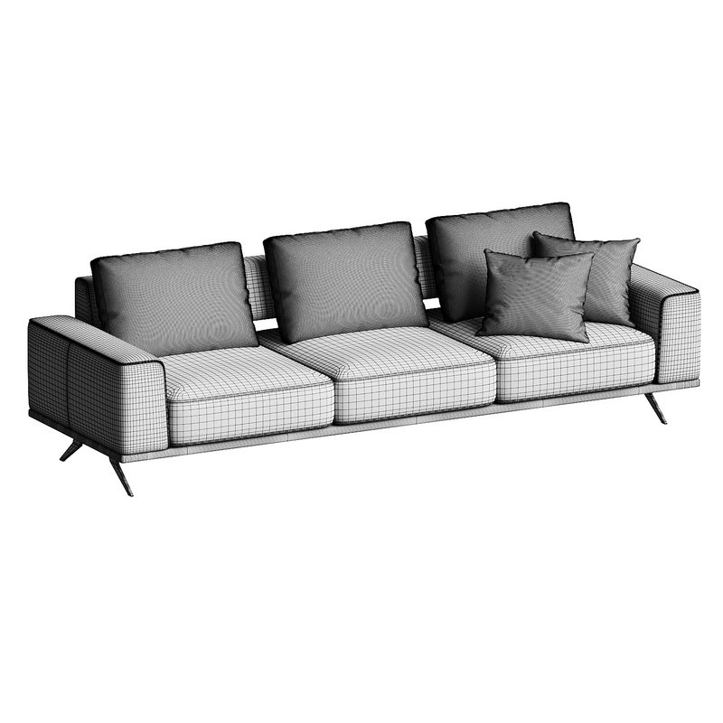 Cole Italian Sofa by Franco Ferri - Image 4