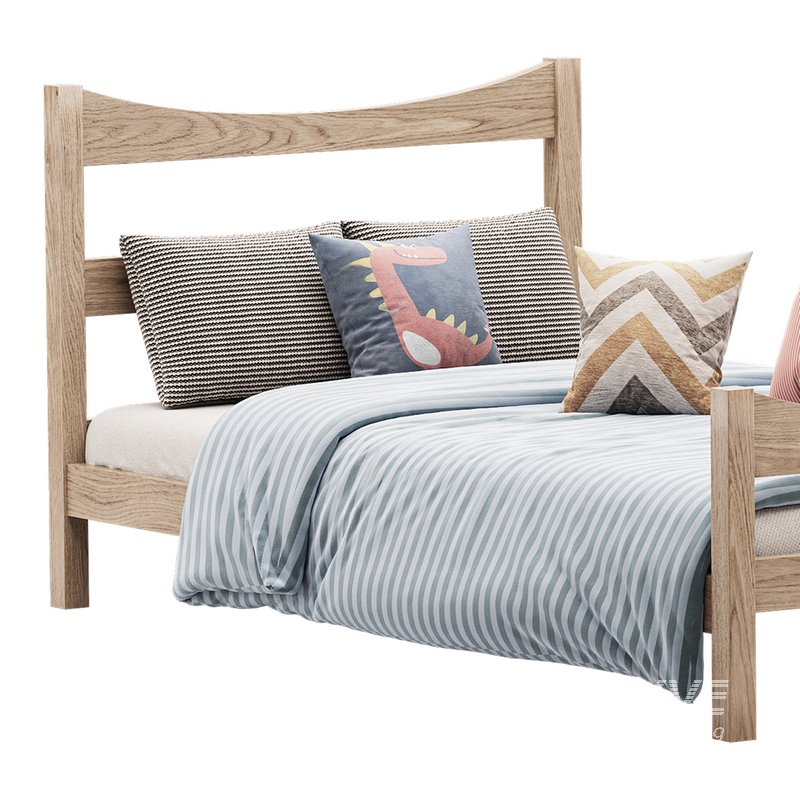 Gymax Twin Size Platform Bed - Image 13