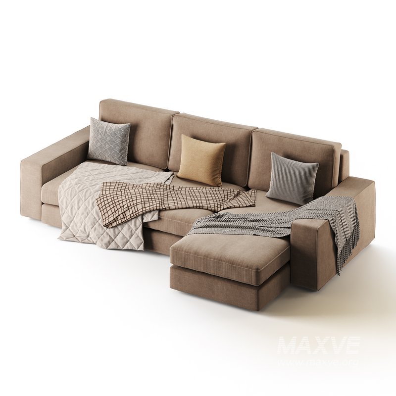 Sofa with chaise - Image 8