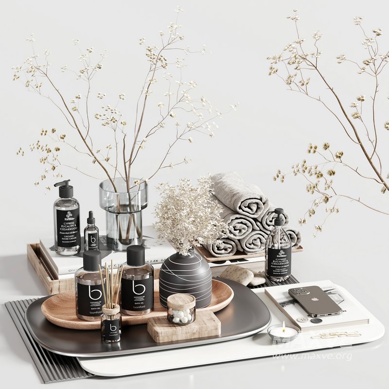 Bathroom accessories set 37 - Image 1