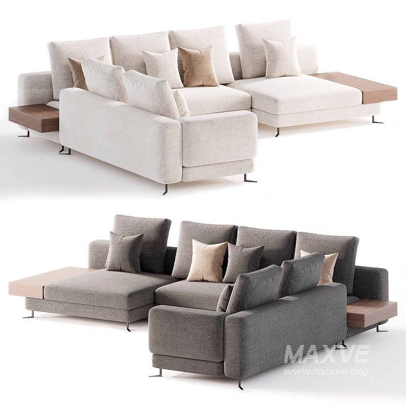 Minotti White Sofa - Image 5