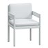 Halsey Leather Dining Arm Chair WestElm - Thumbnail 4