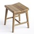 Handmade modern small oak stool - Thumbnail 4