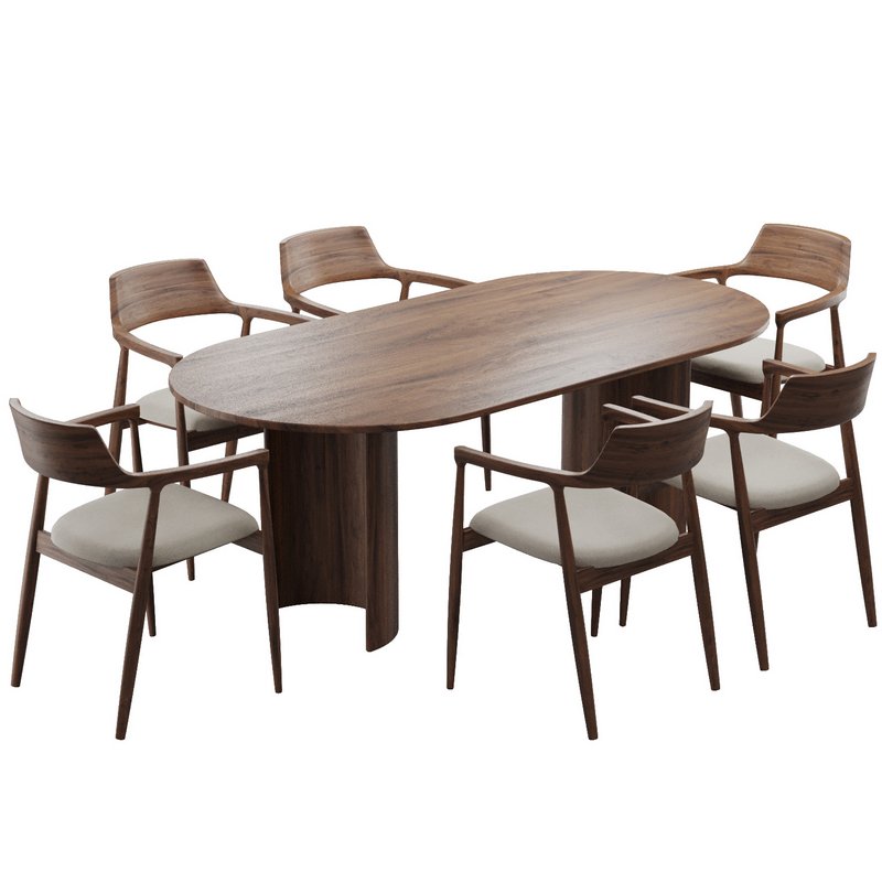 Dinning chair and table226 - Image 4