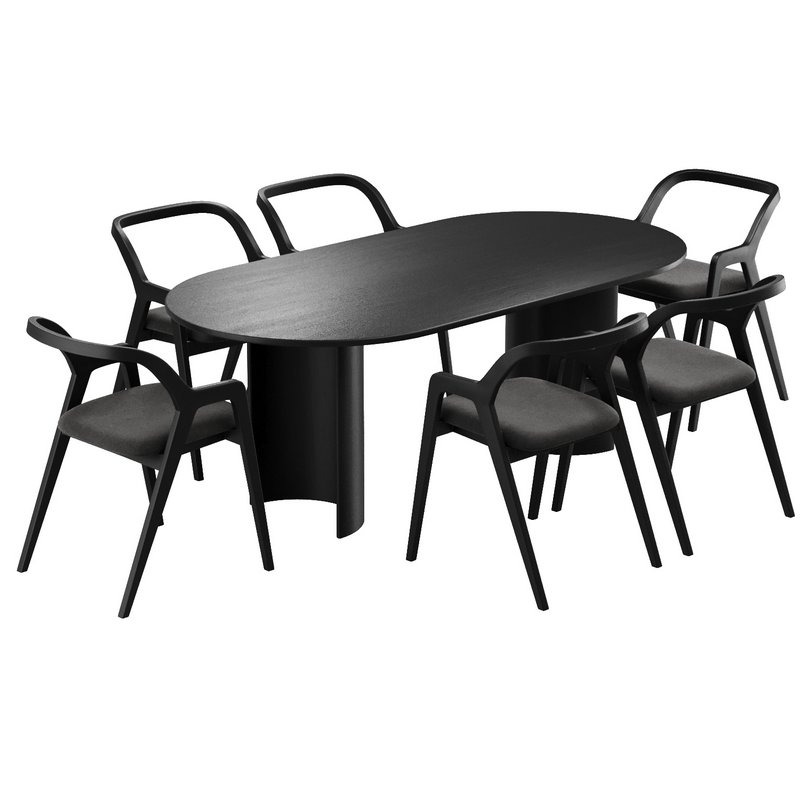Dinning chair and table221 - Image 4