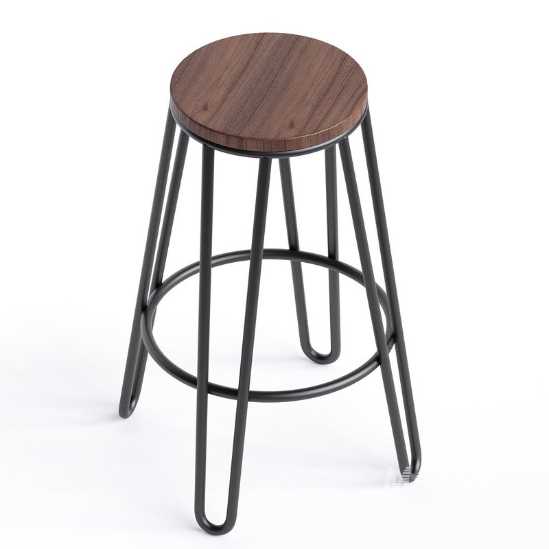 75cm Jonas Hairpin Stool - Image 2