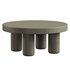 Julia White Round Coffee Table - Thumbnail 2