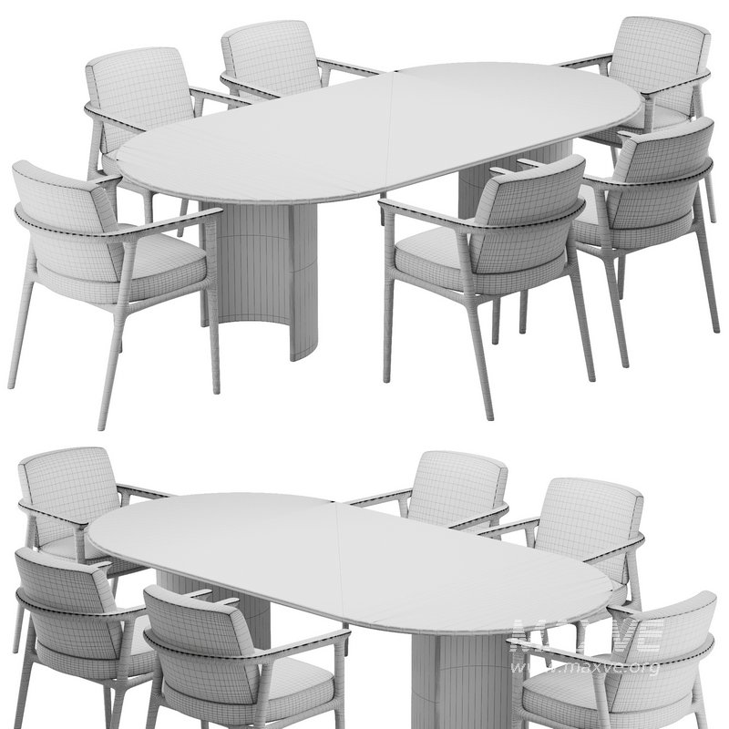 Dinning chair and table188 - Image 6