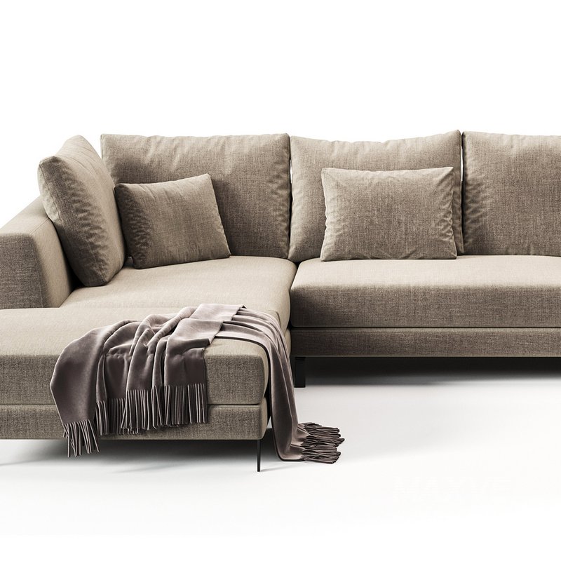 Ray Corner Sectional Sofa By B&B ITALIA - Image 10
