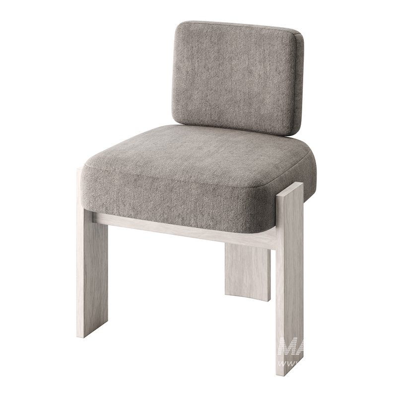 C Back Armless Chair - Image 5