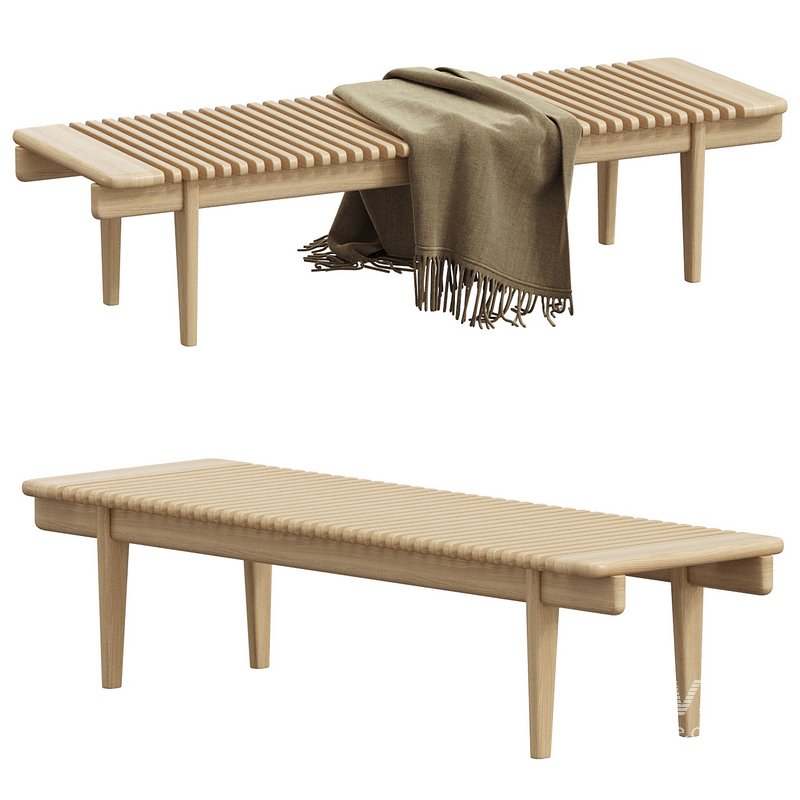 PP589 BAR BENCH Designed by Hans JWegner - Image 1
