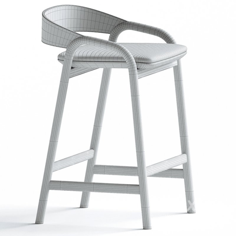 Inlay Counter Stool - Image 3