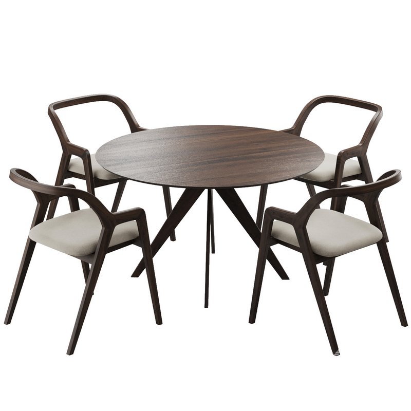 Dinning chair and table220 - Image 3
