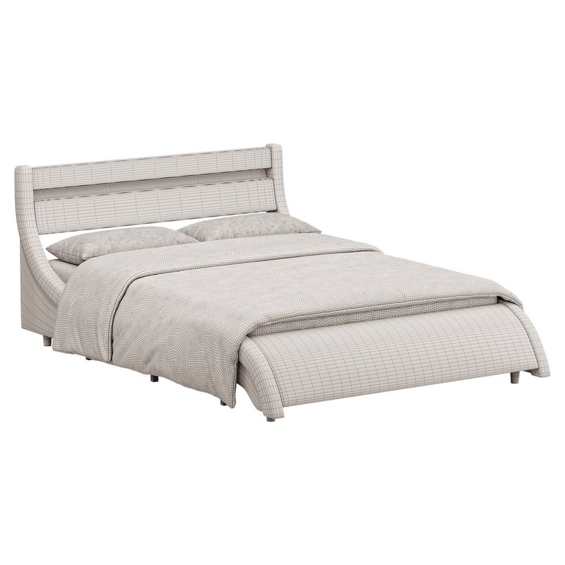 Homfa Full Size Bed Frame - Image 14
