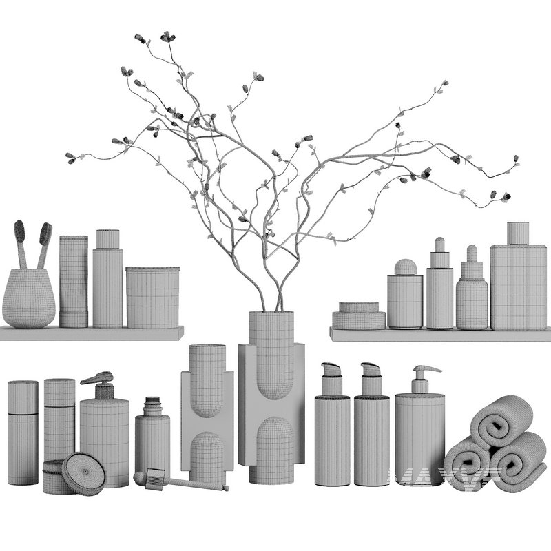 Bathroom accessories SetV43 - Image 4