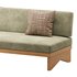 Pierre Leather Armless Loveseat - Thumbnail 12