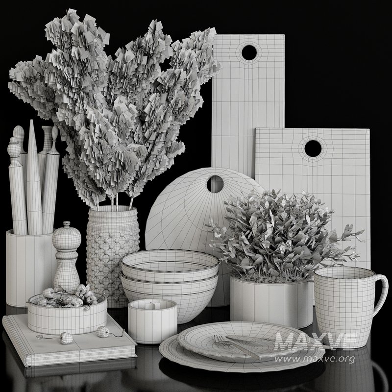 Kitchen decor set 01 - Image 6