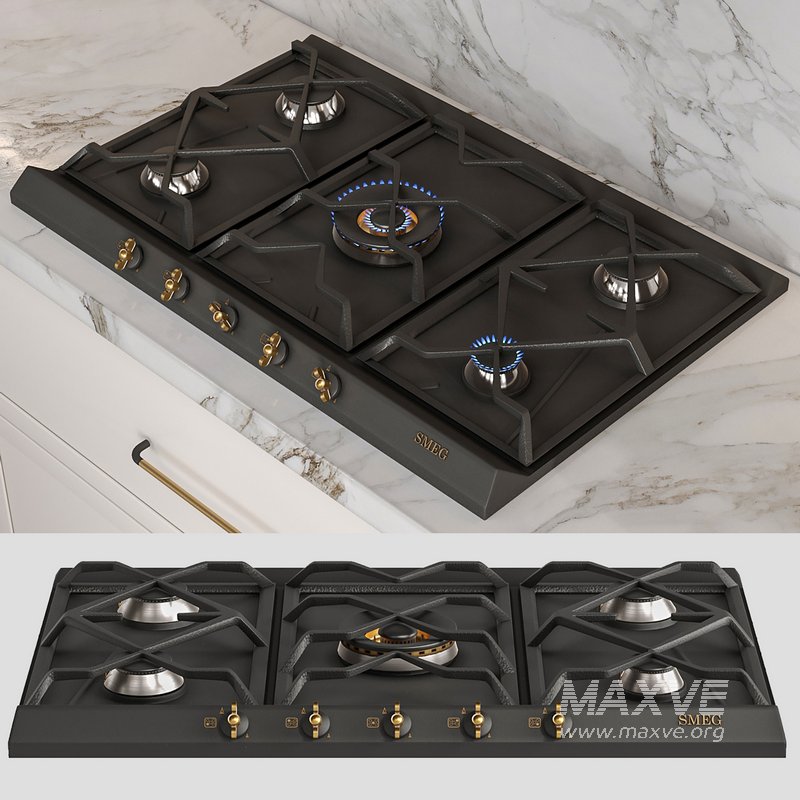 Kitchen smeg black - Image 3