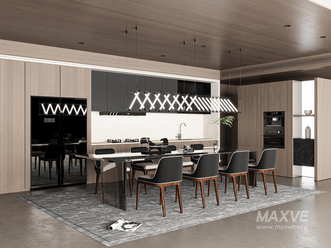 Modern dining room - Image 1