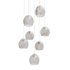 Lazio 7-Light Round Multi-Drop Pendant Currey Company - Thumbnail 3