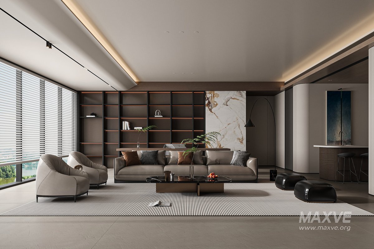 Modern living room - Image 1